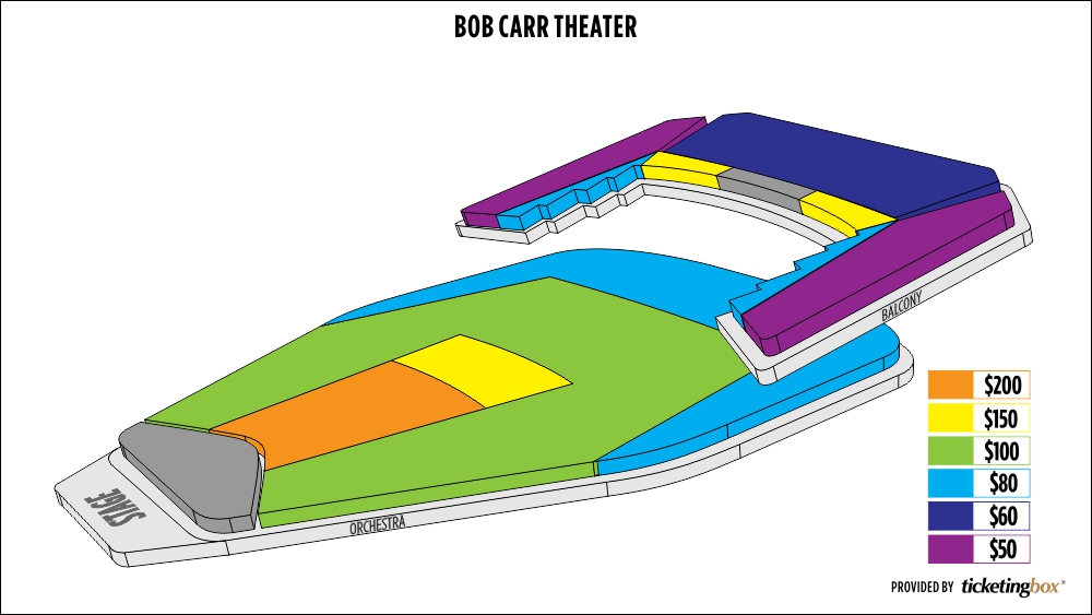 Seating Chart Bob Carr Orlando